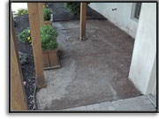 Walkways & Patios - before
