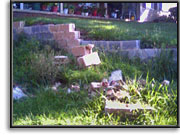 Retaining Wall - before